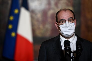 Le premier ministre français Jean Castex le 29 octobre Le premier ministre français Jean Castex le 29 octobre