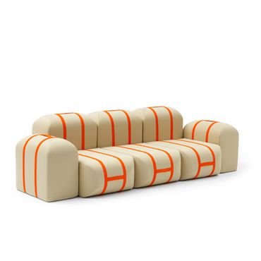 Le canapé modulable de Matali Crasset pour Campeggi. Le canapé modulable de Matali Crasset pour Campeggi.