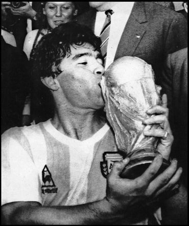 La victoire au Mondial mexicain de 1986 La victoire au Mondial mexicain de 1986