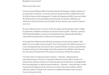 Nassonia: le ministre Collin tend la main à Eric Domb... qui jette l'éponge Nassonia: le ministre Collin tend la main à Eric Domb... qui jette l'éponge