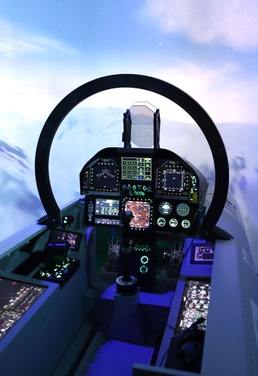 Brussels Flight Simulators dévoile son simulateur de F-16 Brussels Flight Simulators dévoile son simulateur de F-16