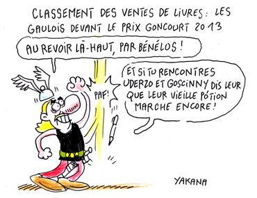 Les Gaulois plus forts que le Goncourt Les Gaulois plus forts que le Goncourt