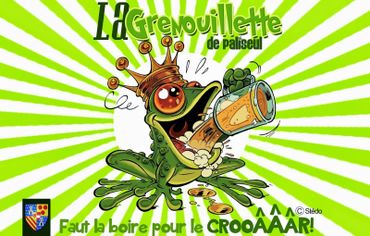 La bière artisanale Grenouillette.Tout simplement parce que les habitants de Paliseul ont un surnom : les Gernouilles. La bière artisanale Grenouillette.Tout simplement parce que les habitants de Paliseul ont un surnom : les Gernouilles.