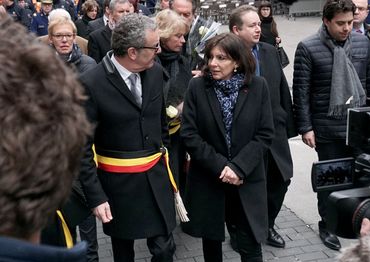 Anne Hidalgo avec Yvan Mayeur Anne Hidalgo avec Yvan Mayeur
