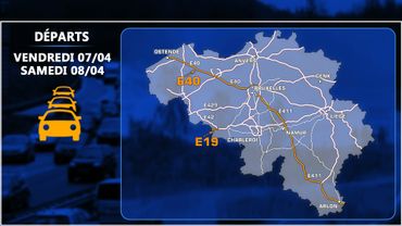 Beau temps de retour ce week-end: on attend plus de monde sur les routes Beau temps de retour ce week-end: on attend plus de monde sur les routes