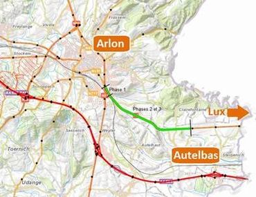 Arlon : Fermeture de la N4 pendant 2 semaines Arlon : Fermeture de la N4 pendant 2 semaines
