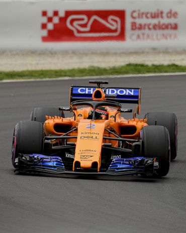 La McLaren de Stoffel Vandoorne La McLaren de Stoffel Vandoorne