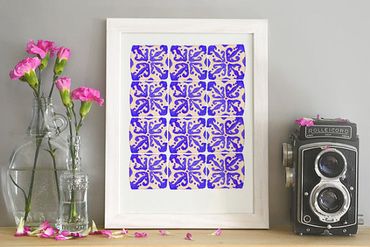 Affiche motif Azulejos Affiche motif Azulejos