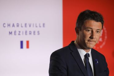 Benjamin Griveaux, porte-parole du gouvernement français, à Charleville-Mézières, ce 07 novembre Benjamin Griveaux, porte-parole du gouvernement français, à Charleville-Mézières, ce 07 novembre