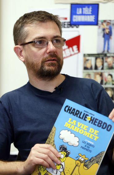 Stéphane Charbonnier photographié le 27 décembre 2012 à Paris. Stéphane Charbonnier photographié le 27 décembre 2012 à Paris.