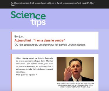 Un exemple de mail. Un exemple de mail.