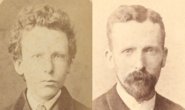 Deux portraits de Theo van Gogh. A gauche, celui qu'on identifiait jusqu'ici comme Vincent van Gogh à l'âge de 13 ans et qui se révèle être Theo à l'âge de 15 ans. A droite, Theo van Gogh à l'âge de 32 ans. Deux portraits de Theo van Gogh. A gauche, celui qu'on identifiait jusqu'ici comme Vincent van Gogh à l'âge de 13 ans et qui se révèle être Theo à l'âge de 15 ans. A droite, Theo van Gogh à l'âge de 32 ans.