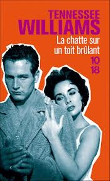 « La chatte sur un toit brûlant » de Tennessee Williams- Ed 10/18 « La chatte sur un toit brûlant » de Tennessee Williams- Ed 10/18