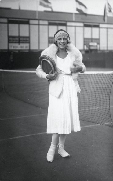 Suzanne Lenglen en 1920 Suzanne Lenglen en 1920