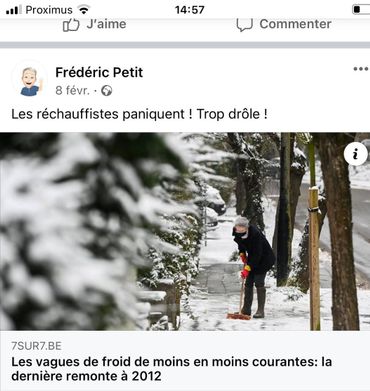 Wezembeek-Oppem : peut-on être climatosceptique dans la sphère privée et bourgmestre élu MR ? Wezembeek-Oppem : peut-on être climatosceptique dans la sphère privée et bourgmestre élu MR ?