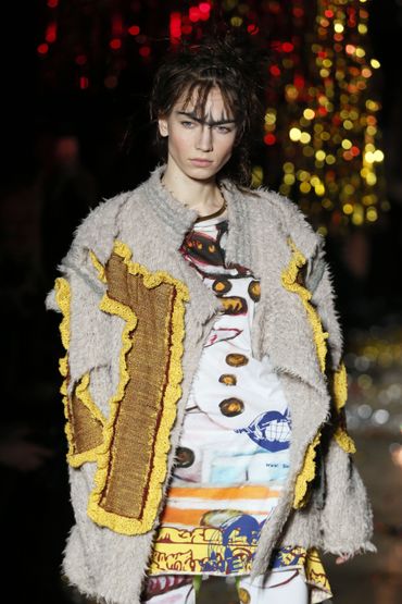Le patchwork proposé par Vivienne Westwood - Collection prêt-à-porter 2015-2016 Le patchwork proposé par Vivienne Westwood - Collection prêt-à-porter 2015-2016