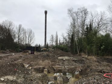 Il a fallu faire table rase pour créer une nouvelle zone sur le thème de la Polynésie dans le fond du parc Walibi. Il a fallu faire table rase pour créer une nouvelle zone sur le thème de la Polynésie dans le fond du parc Walibi.
