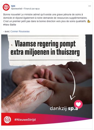 Transparence des publicités politiques: quel parti sponsorise le plus ses posts Facebook? Transparence des publicités politiques: quel parti sponsorise le plus ses posts Facebook?