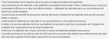 Recommandations de l'agence du médicament Recommandations de l'agence du médicament
