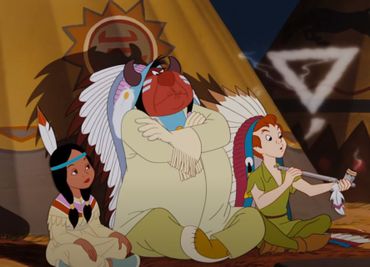 La représentation des Indiens d'Amérique dans "Peter Pan", chantant "pourquoi l'homme rouge est rouge" La représentation des Indiens d'Amérique dans "Peter Pan", chantant "pourquoi l'homme rouge est rouge"