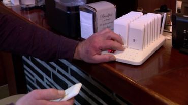 Les appareils qui sonnent quand la commande est prête. Les appareils qui sonnent quand la commande est prête.
