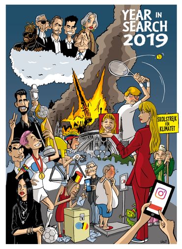Google Year in Search 2019 : Découvrez les tendances belges de l'année Google Year in Search 2019 : Découvrez les tendances belges de l'année