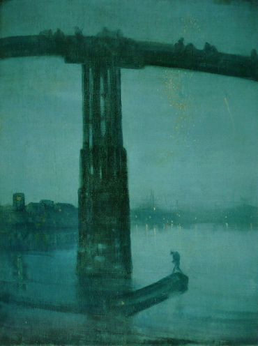 "Nocturne en bleu et or" de James McNeill Whistler "Nocturne en bleu et or" de James McNeill Whistler