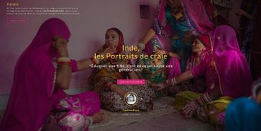 Les portraits de craie : un webdoc sur l'émancipation des femmes en Inde Les portraits de craie : un webdoc sur l'émancipation des femmes en Inde