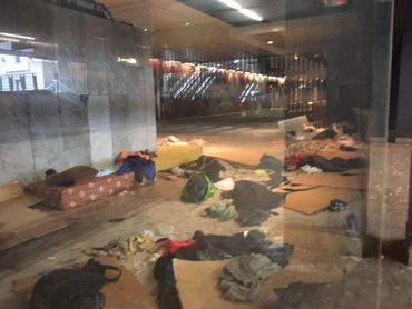 La gare du nord est désertée ce vendredi matin La gare du nord est désertée ce vendredi matin