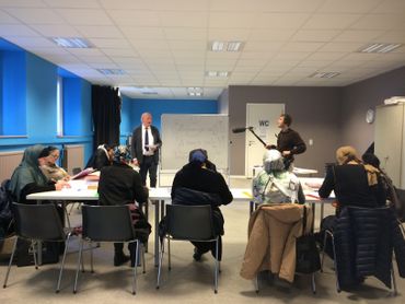 Le cours de français de Léon Schills, salle de classe mais aussi lieu de vie et d'échanges Le cours de français de Léon Schills, salle de classe mais aussi lieu de vie et d'échanges