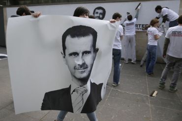 Bachar al-Assad régulièrement épinglé par les ONG, comme dans le cas présent par Reporters sans frontières Bachar al-Assad régulièrement épinglé par les ONG, comme dans le cas présent par Reporters sans frontières