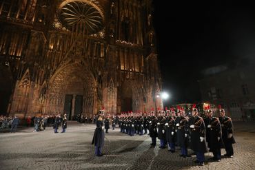 Centenaire 14-18: E. Macron et le président allemand Steinmeier lancent les célébrations à Strasbourg Centenaire 14-18: E. Macron et le président allemand Steinmeier lancent les célébrations à Strasbourg