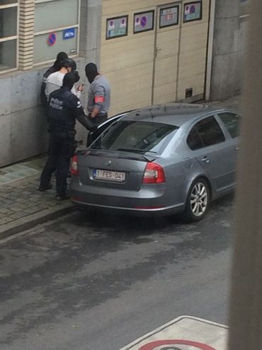 La police a arrêté un homme à Schaerbeek La police a arrêté un homme à Schaerbeek