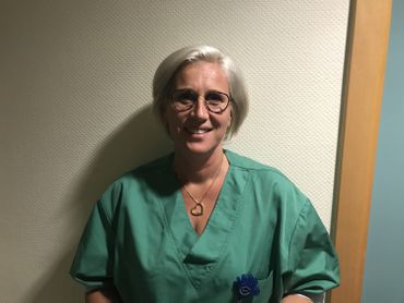 Françoise Hanard est infirmière hygiéniste au CHR Saint-Joseph, à Mons Françoise Hanard est infirmière hygiéniste au CHR Saint-Joseph, à Mons