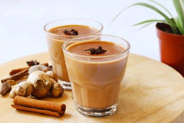 Thé masala chai. Thé masala chai.