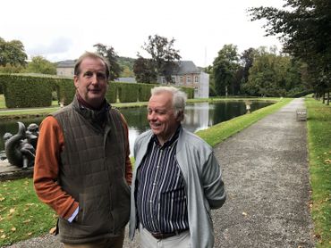 Guy Lemaire rencontre le nouveau propriétaire des Jardins d’Annevoie , Ernest-Tom Loumaye - Guy Lemaire rencontre le nouveau propriétaire des Jardins d’Annevoie , Ernest-Tom Loumaye -