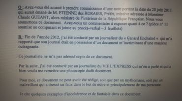 Face aux enquêteurs, Armand De Decker dénonce un faux Face aux enquêteurs, Armand De Decker dénonce un faux