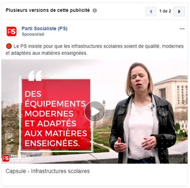 Transparence des publicités politiques: quel parti sponsorise le plus ses posts Facebook? Transparence des publicités politiques: quel parti sponsorise le plus ses posts Facebook?