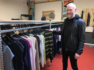 David Squire le directeur des magasins Ressourcerie David Squire le directeur des magasins Ressourcerie