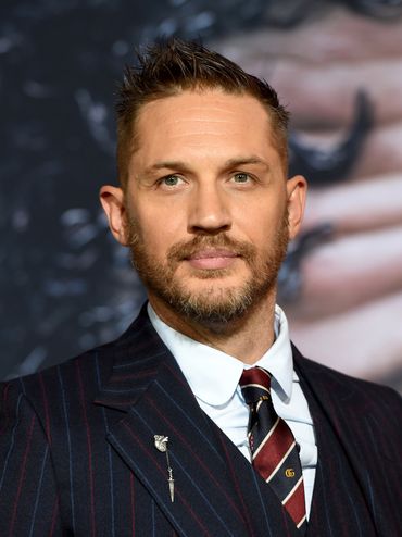 Tom Hardy lors de l'avant-première de "Venom" en 2018 Tom Hardy lors de l'avant-première de "Venom" en 2018