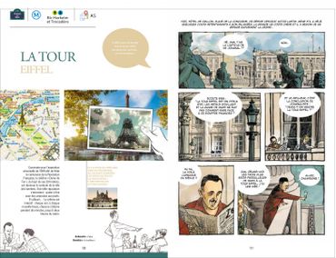 Guide de Paris en bandes dessinées Guide de Paris en bandes dessinées