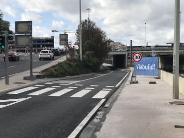 Le passage sous la palce léopold sera inauguré fin octobre. Le passage sous la palce léopold sera inauguré fin octobre.