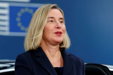 Federica Mogherini, cheffe de la diplomatie européenne. Federica Mogherini, cheffe de la diplomatie européenne.