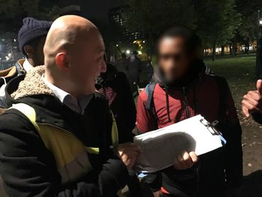 Yoon Daix, l'un des bénévoles de la Plateforme citoyenne Yoon Daix, l'un des bénévoles de la Plateforme citoyenne