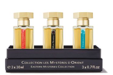 Le coffret Les Mystères d'Orient par L'Artisan Parfumeur Le coffret Les Mystères d'Orient par L'Artisan Parfumeur