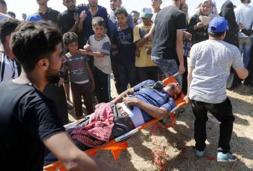 Le gouvernement palestinien accuse Israël de commettre un "horrible massacre". Le gouvernement palestinien accuse Israël de commettre un "horrible massacre".