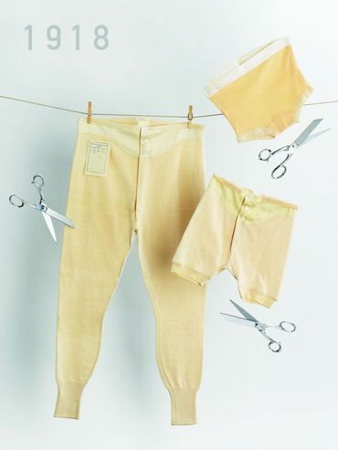 La culotte courte est née suite à un coup de ciseaux de génie La culotte courte est née suite à un coup de ciseaux de génie