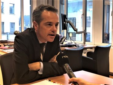 Axel Kenes: "Malheureusement, notre projet de résolution a été bloqué par un double veto". Axel Kenes: "Malheureusement, notre projet de résolution a été bloqué par un double veto".