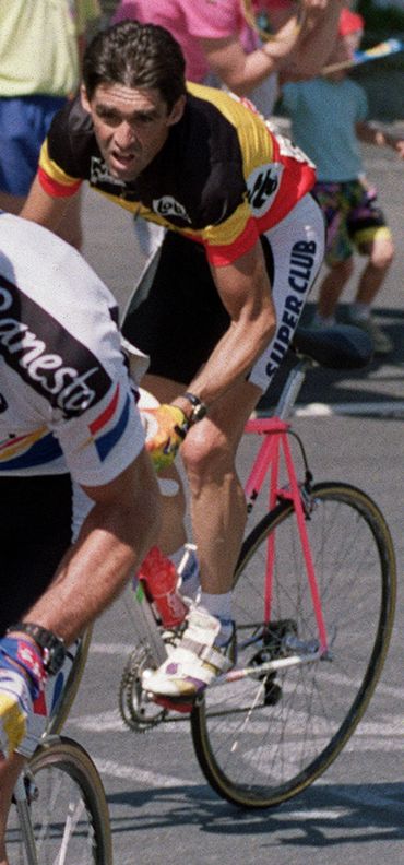 Claudy Criquielion sur le Tour de France 1990 Claudy Criquielion sur le Tour de France 1990
