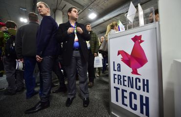 Plus de 200 entreprises française placées sous la bannière de la "French Tech". Plus de 200 entreprises française placées sous la bannière de la "French Tech".